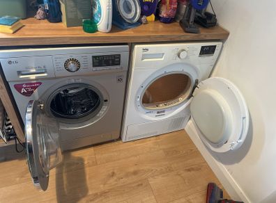 washing machine and tumble dryer