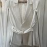 White blazer/cape Image 2