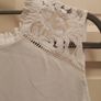 White lace design top size 12 Image 2