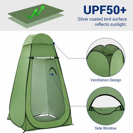 Shower Tent Extra Tall