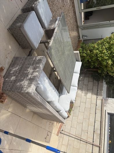 outdoor Rattan Dining Set