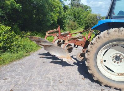 Kyllingstad 3 furrow plough