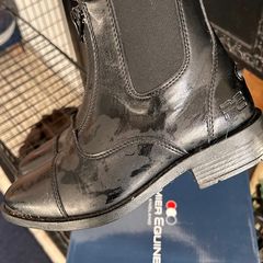 Kids horse riding boots size 1