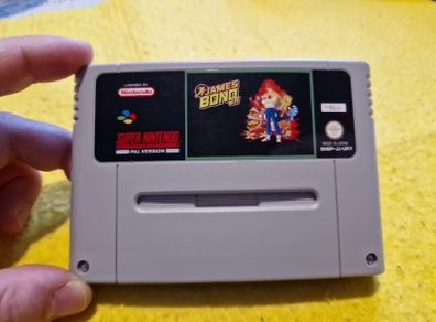 James Bond Jr Super Nintendo Snes Arcade Games Original