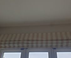 Curtain and Kitchen window blind