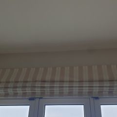 Curtain and Kitchen window blind