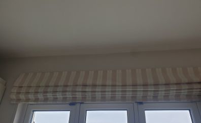 Curtain and Kitchen window blind