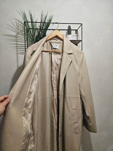 Zara faux leather coat