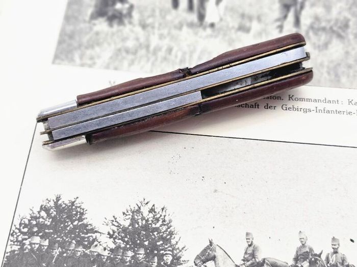 1920s Wenger Delemont 1908 Model Swiss Army Knife for Parts or Repair Restoration project