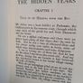 The Hidden Years by John Oxenham (HQ368) Image 3