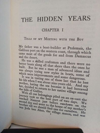The Hidden Years by John Oxenham (HQ368)