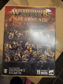 Games Workshop Warhammer AoS Orruk Warclans Iron Jawz Spearhead