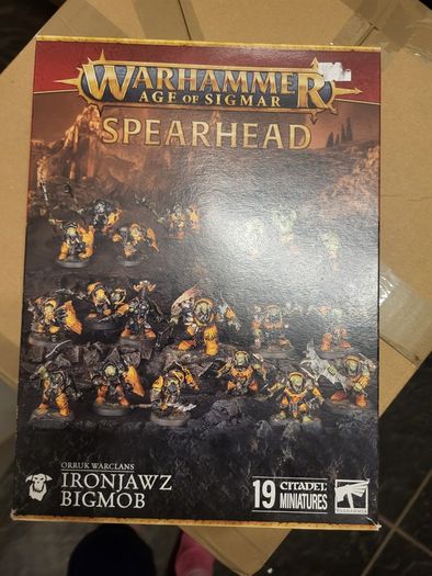 Games Workshop Warhammer AoS Orruk Warclans Iron Jawz Spearhead