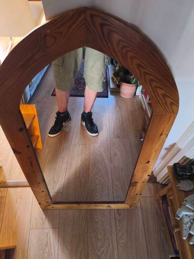 Large gothic arch mirror