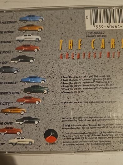The Cars - Greatest Hits.