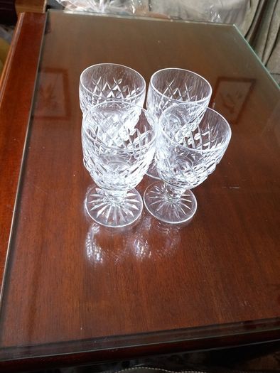 Waterford Crystal Boyne (old Waterford) Sherry Glasses X 4