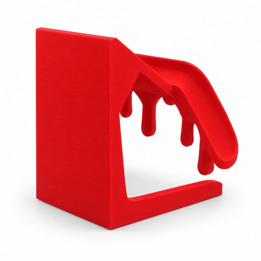 Melting Controller Stand for Xbox - 3D