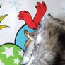 Luxury Faux Fur Christmas Stocking Image 2