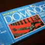 Vintage 1970s Milton Bradley 55 Piece Double Nine Wooden Dragon Domino Set Mint Image 5