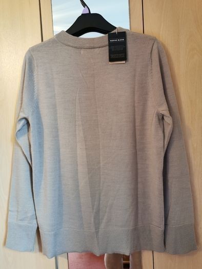 BNWT - GALLERY camel merino blend cardigan UK 10