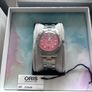Oris Diver 65 cotton candy pink dial watch Image 2