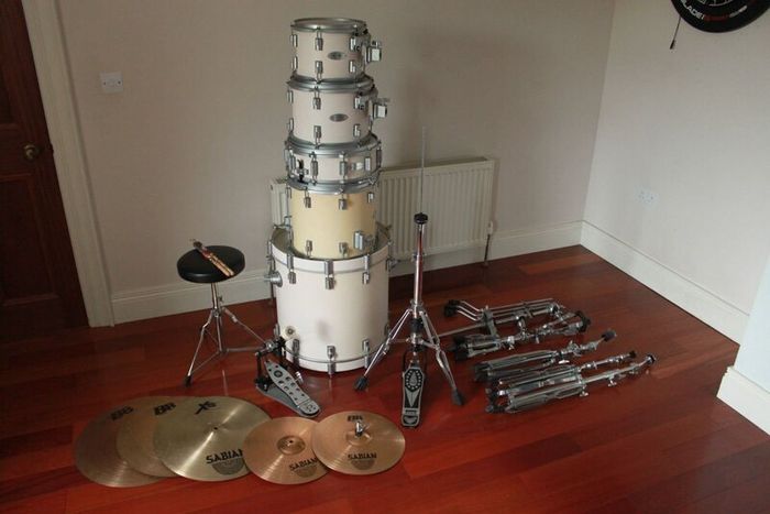 DrumCraft Series 8 Drum Kit & Sabian Cymbals