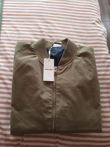 Jack and Jones.Bomber jacket.Dusky Green colour.Brand new with tags