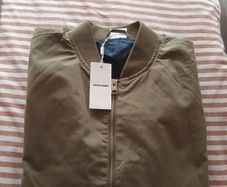 Jack and Jones.Bomber jacket.Dusky Green colour.Brand new with tags