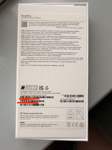 iPhone 16 Pro 128GB Desert Titanium