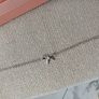Hot Diamonds sterling silver diamond bow bracelet Postage included Image 8