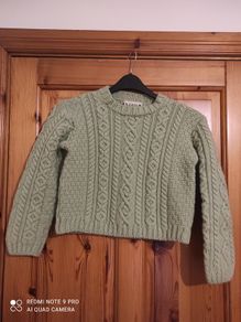 Aran sweater woollen mills