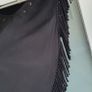 Pepe Jeans black fringed top Sz M (Fit 10-12UK) Image 6