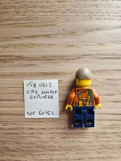 lego cty0823 city jungle explorer, set 60162