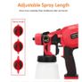 BRAND NEW Electric Paint Spray Gun Tools 18V 550W 3 Nozzle Large Capacity Portable Painting Sprayer Gun Airbrush Image 2