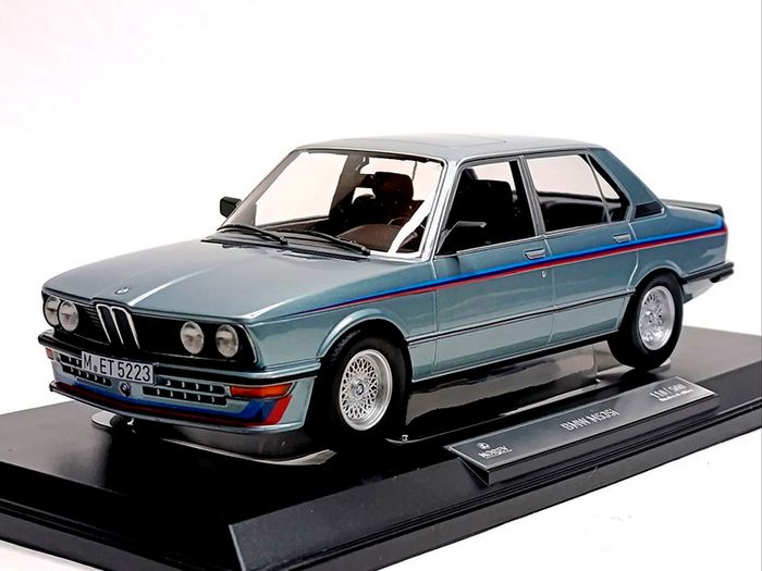 BMW M535i E12 - 1980 Limited Edition 500 Pcs Norev 1/18 New In Box