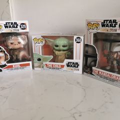 Mandalorian funko pops