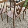 Solid wood dining chairs Image 3