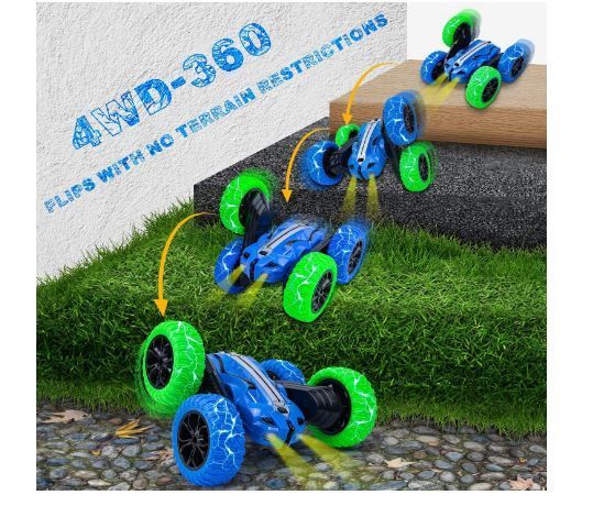 Remote Control Car RC Stunt Toy with Batteries