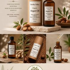 Organic Argan Oil 100% Pure