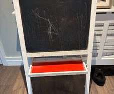 White board and magnetic blackboard Easel