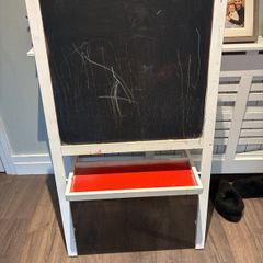 White board and magnetic blackboard Easel
