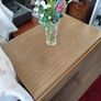 Table Mid Century Style Drop Leaf Kitchen Dining Table Space Saving Image 2