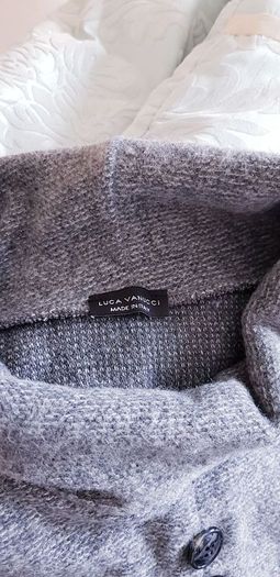 Luca Vanucci Knit Grey Jumper - Size 10
