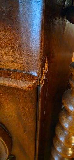 Victorian Solid Mahogany Chiffonier / Side Cabinet