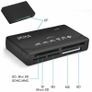 10x All in One USB 2.0 Multi Memory Card Reader SD CF MS MicroSD 4 Slot BULK / WHOLESALE reader Image 5