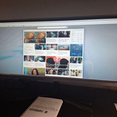 34 inch samsung  widescreen monitor