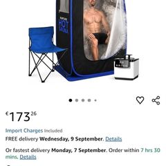 Portable Sauna Steam Pop-Up Tent