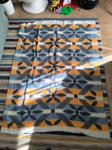 Vintage wool blanket