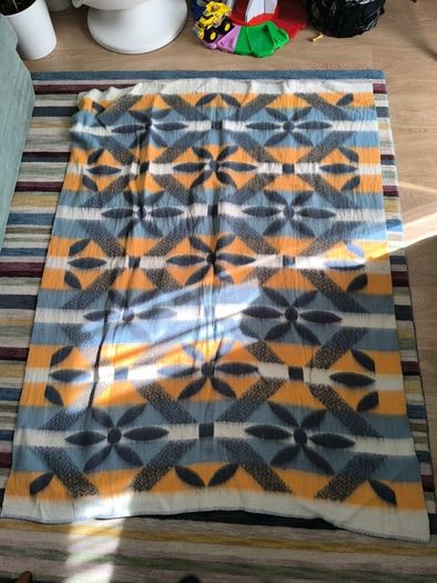Vintage wool blanket