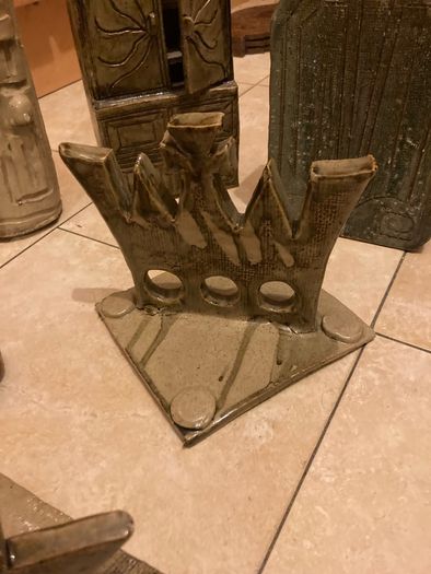 Unique once of pottery
